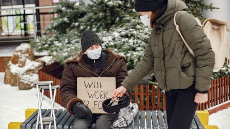 Homeless People on Christmas