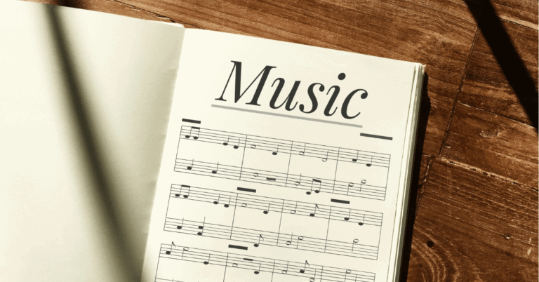 Music Sheet for The Entertainer